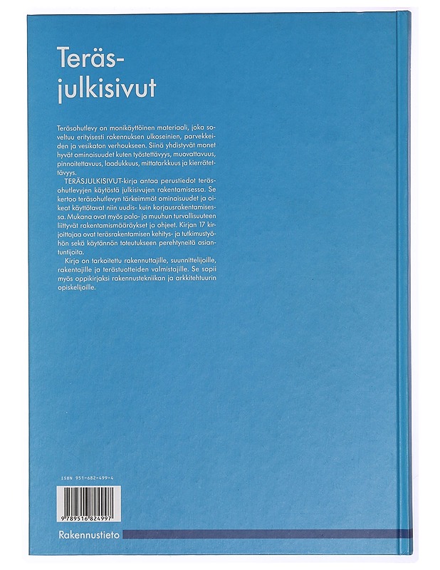 Teräsjulkisivut - Saarni, Risto - Tietokirjat ja oppaat - 10105382702 - 1