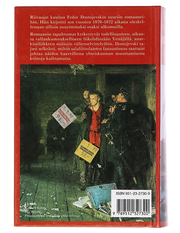 Riivaajat - Dostojevski, F. M. - Romaanit ja novellit - 10105382721 - 1
