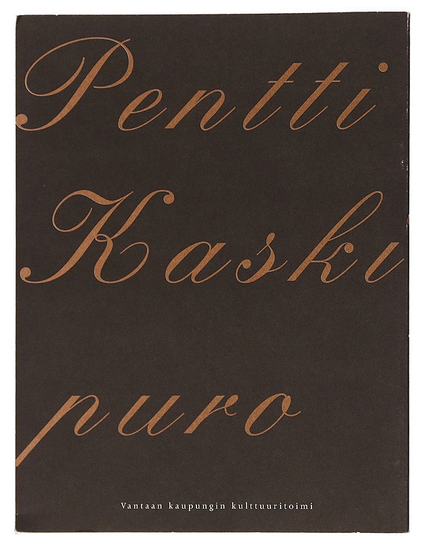 Mustavalkoinen näyttämö : Pentti Kaskipuro -kokoelma - Kaskipuro, Pentti - Tietokirjat ja oppaat - 10105382737 - 1