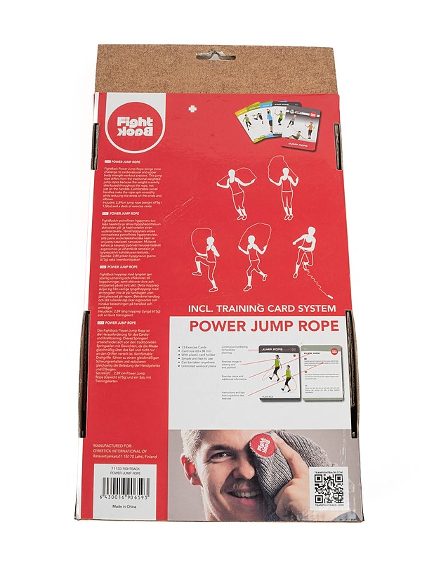 GYMSTICK INTERNATIONAL OY Power Jump Rope painollinen hyppynaru - Muut urheiluvälineet ja vapaa-aika - 10105382843 - 1