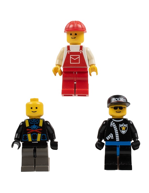 LEGO minifiguuri, 3 kpl - Lasten lelut - 10105382901 - 0