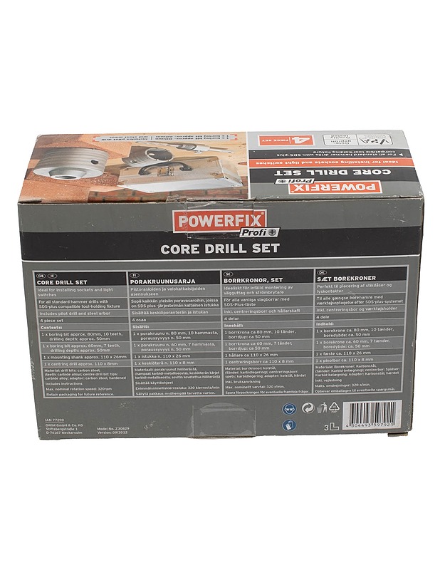 POWERFIX PROFI Porakruunusarja - Rakennustarvikkeet - 10105382985 - 2