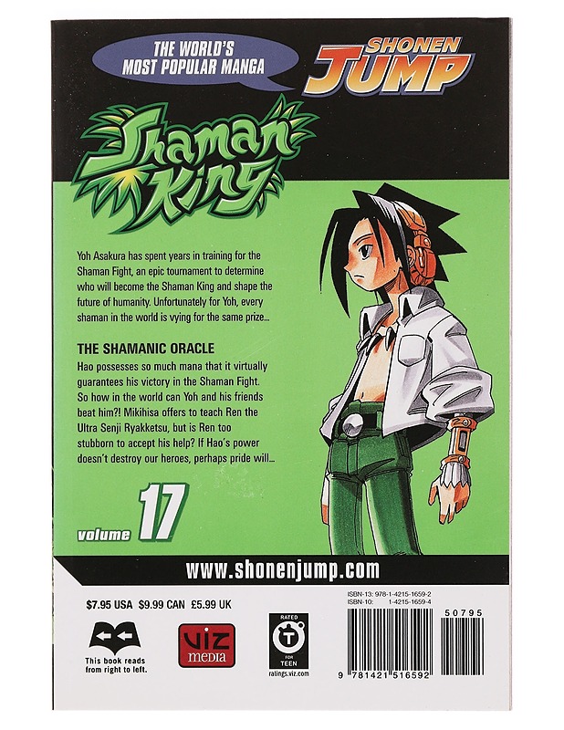 Shaman King Volume 17 - Hiroyuki Takei - Sarjakuvat - 10105382987 - 1