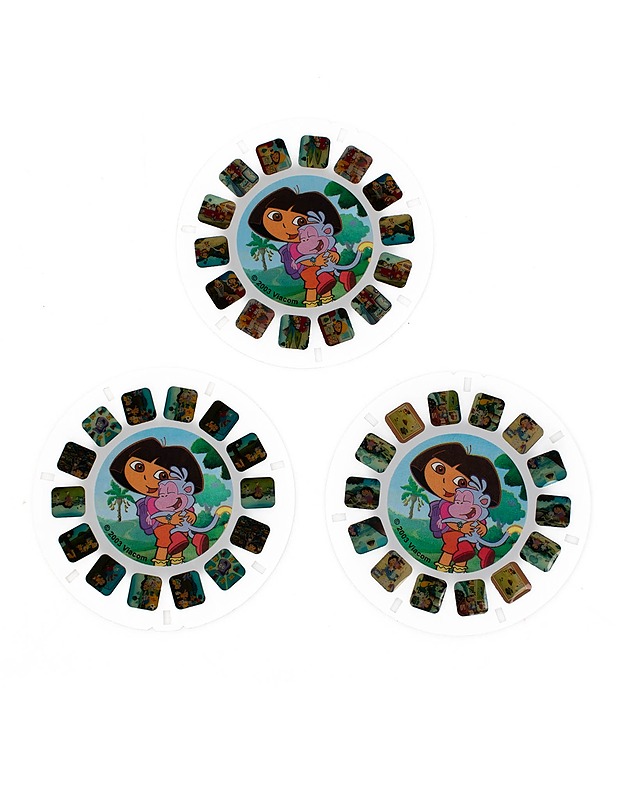 VIEW-MASTER Dora the explorer, 3 kiekkoa - Koriste-esineet - 10105382993 - 0