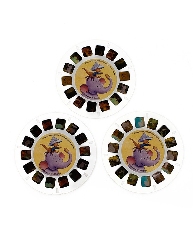 VIEW-MASTER Pooh's Heffalump movie, 3 kiekkoa - Koriste-esineet - 10105382998 - 0