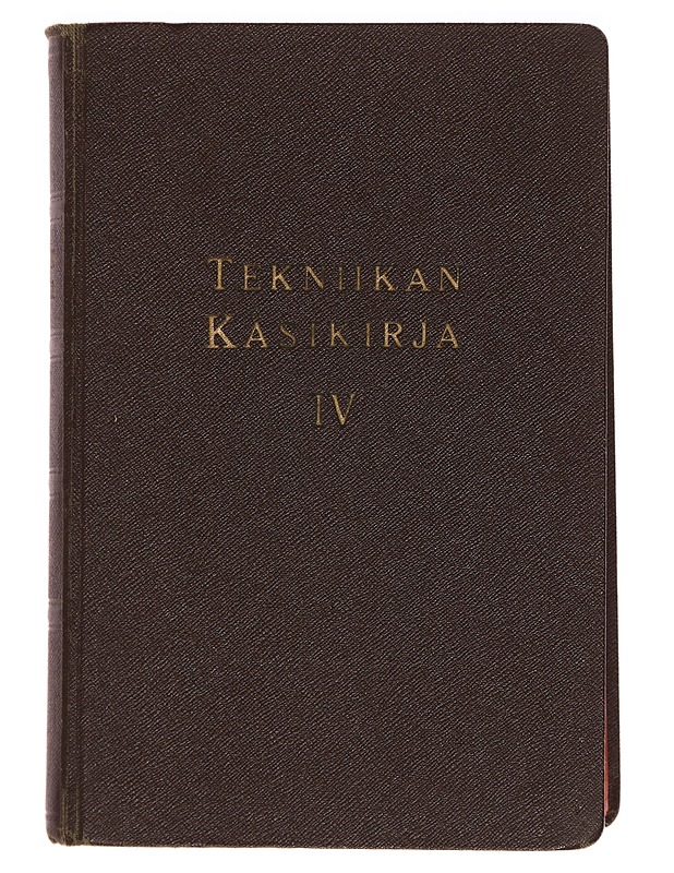 Tekniikan käsikirja IV - Sulo Heiniö - Tietokirjat ja oppaat - 10105383005 - 0