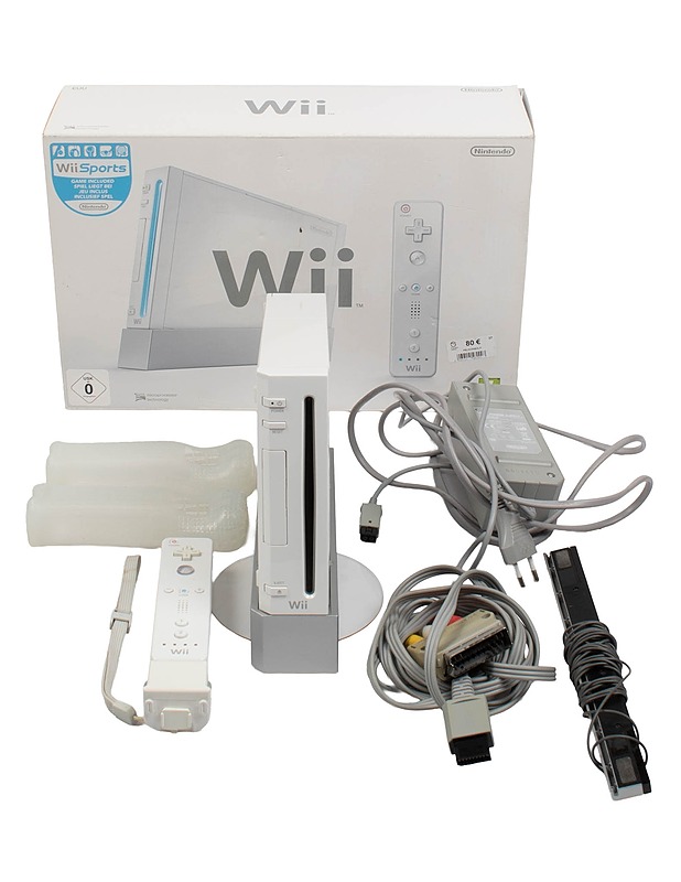 NINTENDO Wii pelikonsoli (valkoinen) - Konsolit ja konsolipelit - 10105383067 - 0
