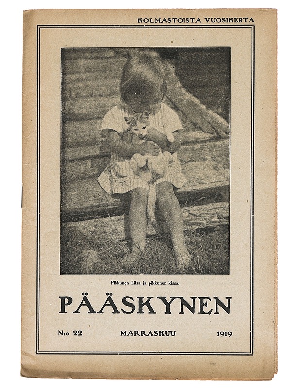 Pääskynen n:o 22 marraskuu 1919 - Helmi Krohn - Lehdet - 10105383079 - 0