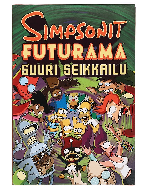 Simpsonit Futurama : suuri seikkailu - Matt Groening - Sarjakuvat - 10105383131 - 0