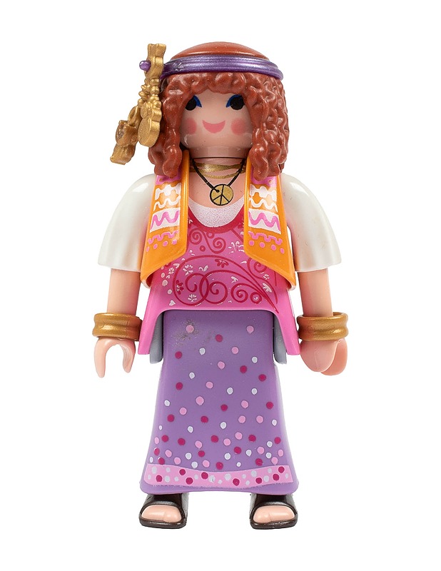 PLAYMOBIL Playmobil 9147 Pink Girls Series 11 Hippi figuuri - Lasten lelut - 10105383149 - 0