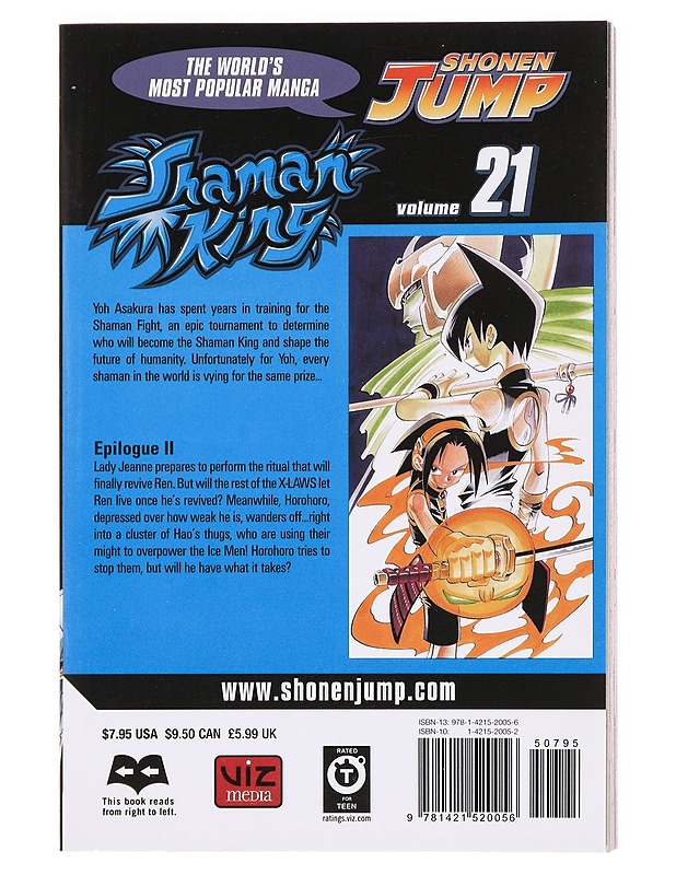 Shaman King Volume 21 - Hiroyuki Takei - Sarjakuvat - 10105383166 - 1