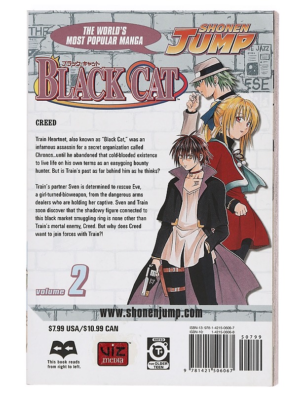 Black Cat Volume 2 - Kentaro Yabuki - Sarjakuvat - 10105383212 - 1