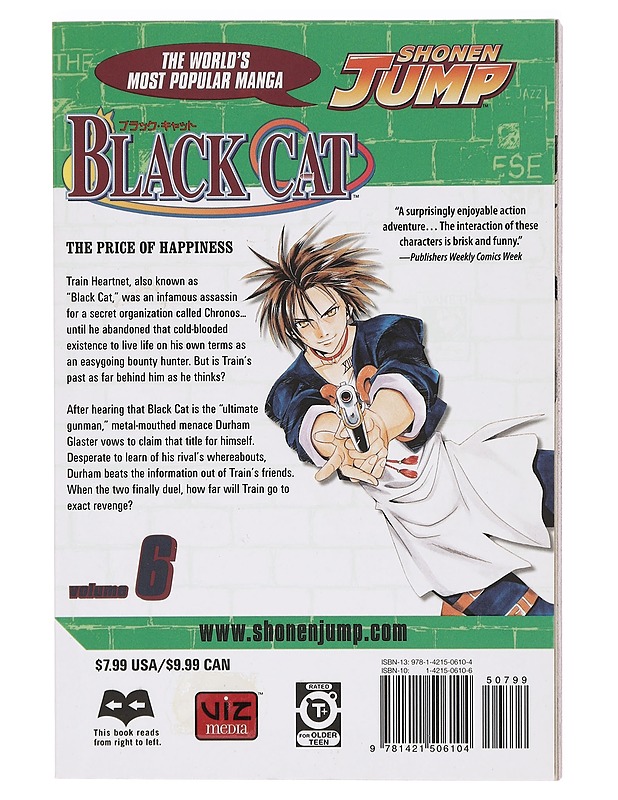Black Cat Volume 6 - Kentaro Yabuki - Sarjakuvat - 10105383228 - 1