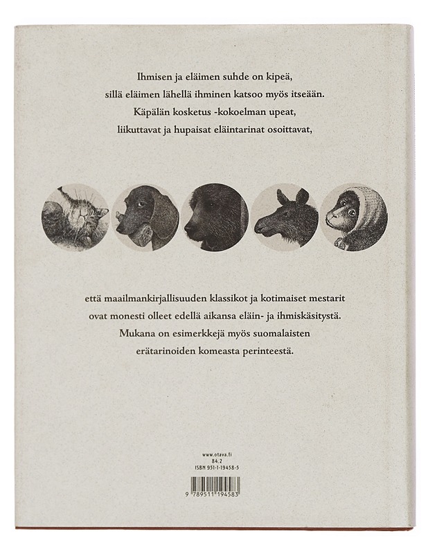 Käpälän kosketus : unohtumattomia eläintarinoita - Mäkinen, Kirsti - Nuorten kirjat - 10105383319 - 1