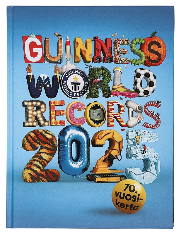 Guinness world records 2025 - Glenday, Craig - Tietokirjat ja oppaat - 10105383328 - 0