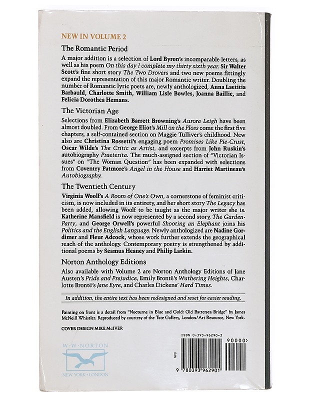 The Norton anthology of English literature. Vol. 2 - Abrams, M. H. - Historiakirjat - 10105383323 - 1
