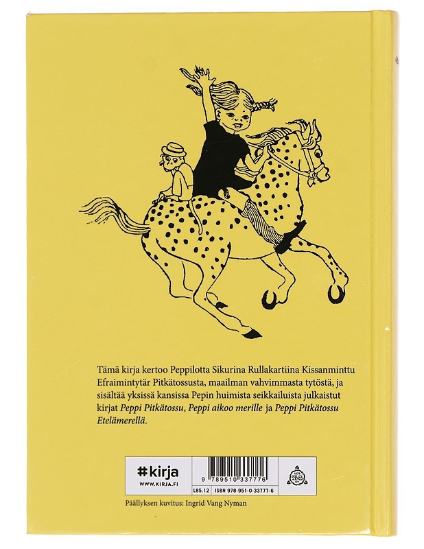 Peppi Pitkätossun tarina - Lindgren, Astrid - Lastenkirjat - 10105383341 - 1