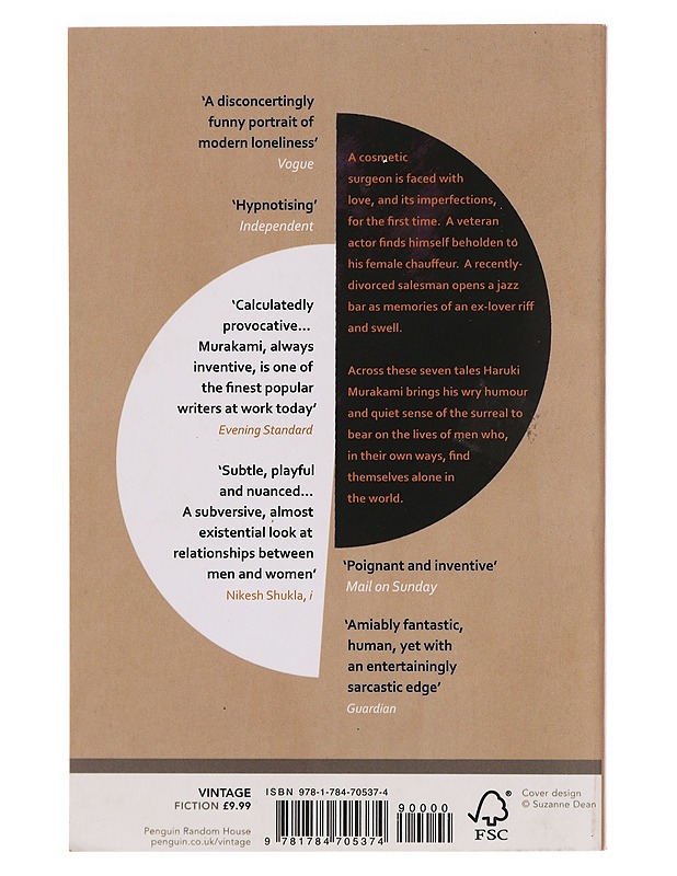 Men without women - Murakami, Haruki - Romaanit ja novellit - 10105383344 - 1