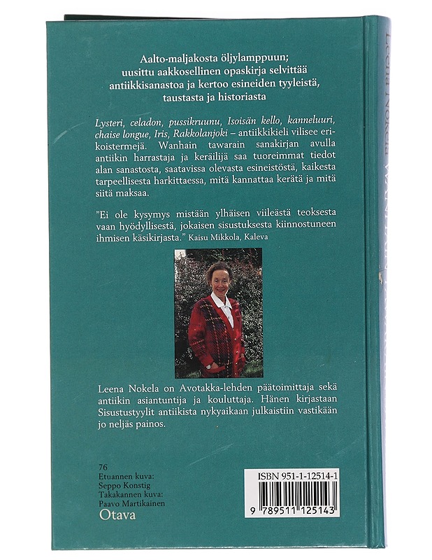Wanhain tawarain sanakirja - Leena Nokela - Taide- ja kulttuurikirjat - 10105383365 - 1