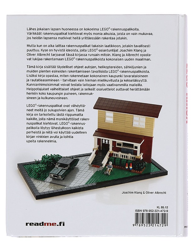 Rakenna oma kaupunki : suuri Lego-palikkakirja - Klang, Joachim - Tietokirjat ja oppaat - 10105383384 - 1