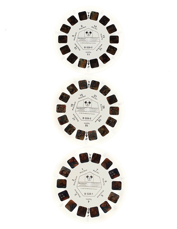 VIEW-MASTER Mikki Hiiri, 3 kiekkoa - Koriste-esineet - 10105383458 - 1