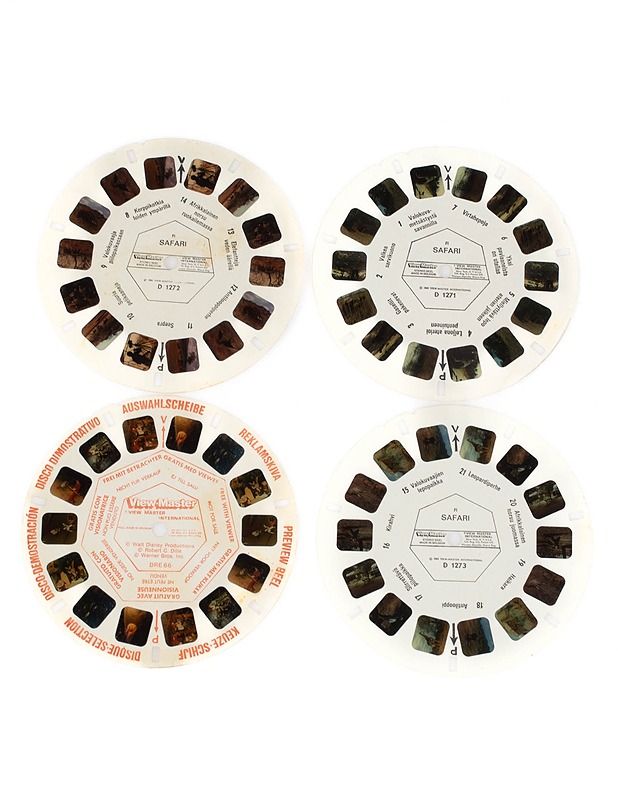 VIEW-MASTER Safari, 4 kiekkoa - Koriste-esineet - 10105383467 - 1