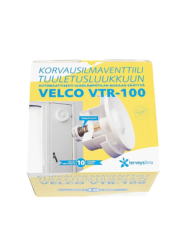 VELCO VTR-100 korvausilmaventtiili - Rakennustarvikkeet - 10105383475 - 0