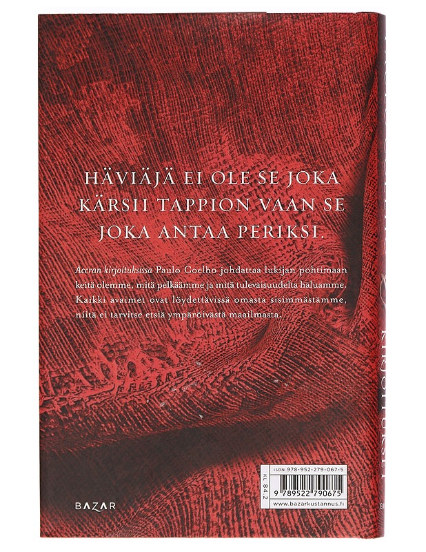 Accran kirjoitukset - Coelho, Paulo - Historiakirjat - 10105383542 - 1