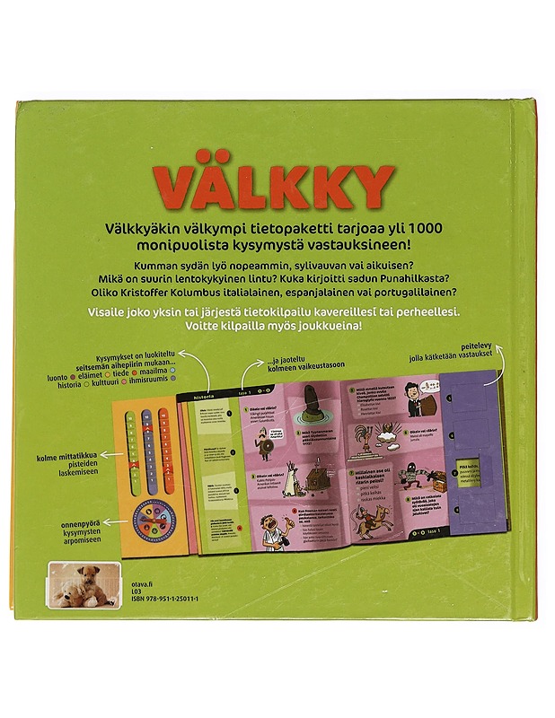 Välkky / koululaisen tietovisa - Harinck, Lyse - Lastenkirjat - 10105383562 - 1