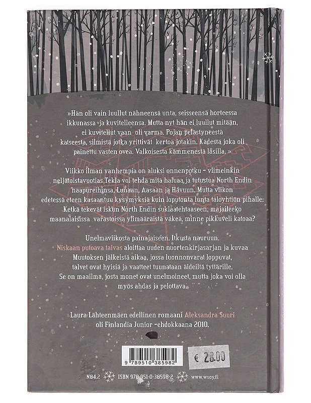 Niskaan putoava taivas - Laura Lähteenmäki - Fantasia- ja scifi - 10105383572 - 1