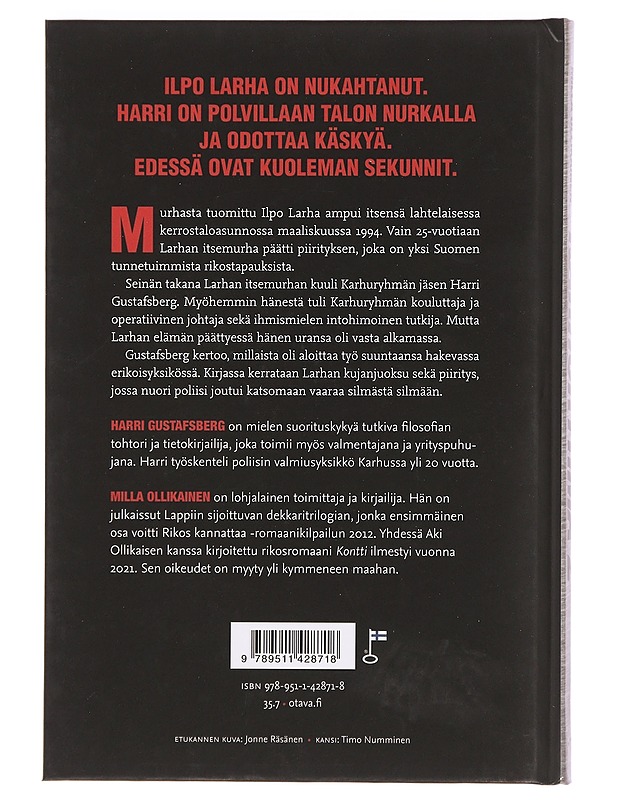Karhuryhmä. 2, Matkalla mielen mestariksi: tapaus: Ilpo Larha - Gustafsberg, Harri - Elämäkerrat ja muistelmat - 10105383584 - 1