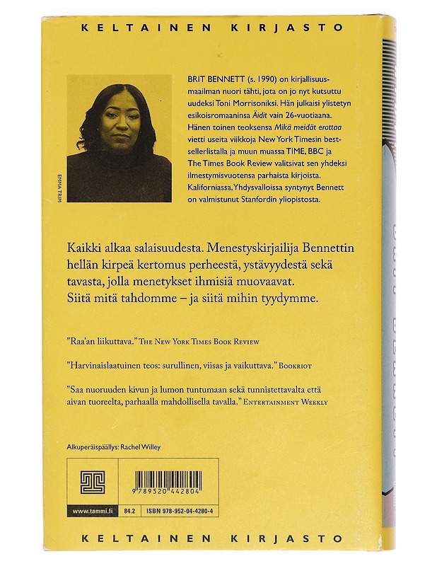 Äidit - Bennett, Brit - Romaanit ja novellit - 10105383600 - 1