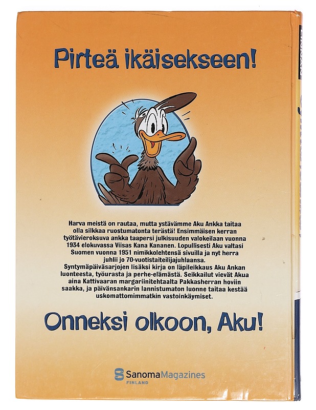 Ankkalinnan synttärisankari - Disney, Walt - Sarjakuvat - 10105383630 - 1