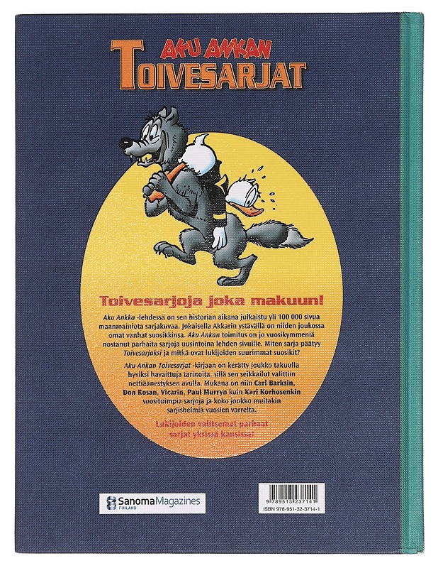 Aku Ankan toivesarjat - Hyyppä, Aki - Sarjakuvat - 10105383643 - 1