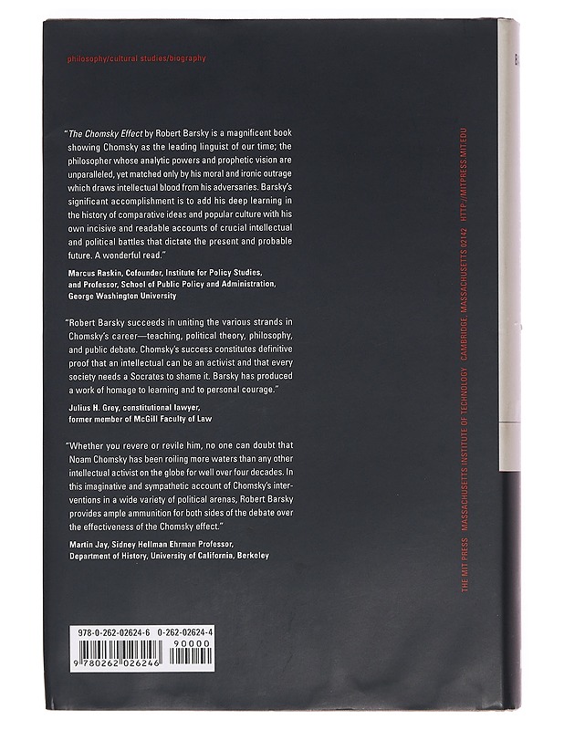 The Chomsky effect: a radical works beyond the ivory tower - Robert F. Barsky - Tietokirjat ja oppaat - 10105383663 - 1