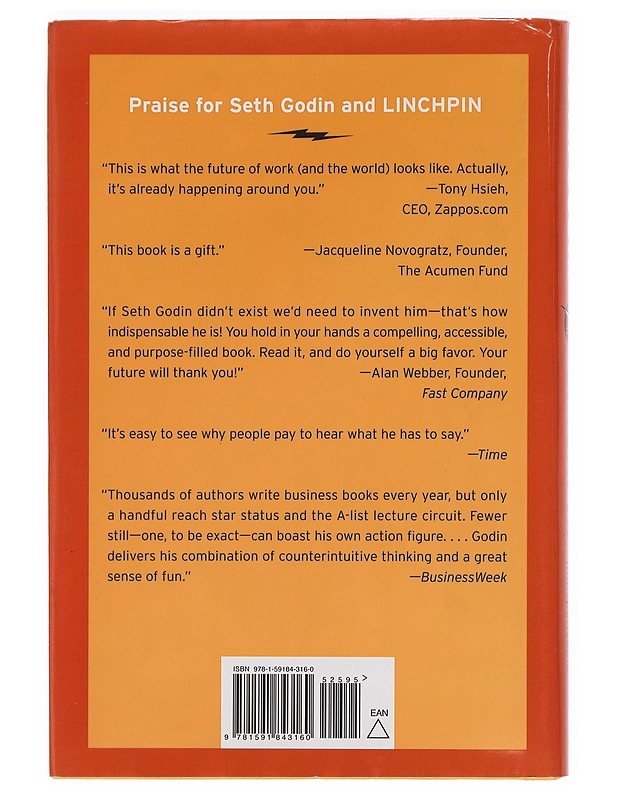 Linchpin : are you indispensible? - Godin, Seth - Tietokirjat ja oppaat - 10105383664 - 1