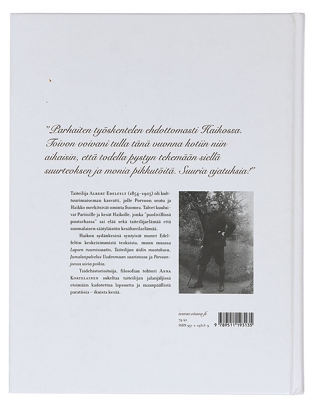 Puolivilli puutarha: Albert Edelfeltin Haikko - Anna Kortelainen - Taide- ja kulttuurikirjat - 10105383689 - 1