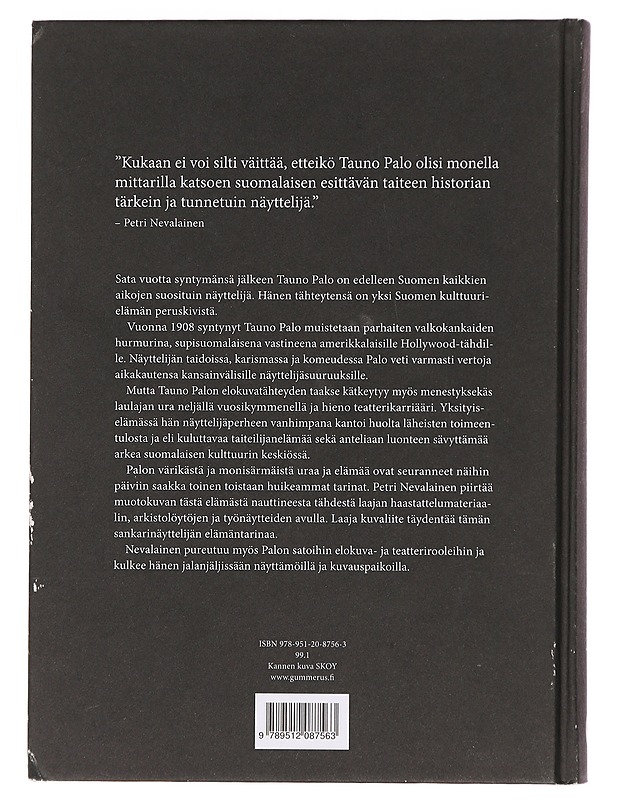 Kaikkien aikojen Tauno Palo - Petri Nevalainen - Elämäkerrat ja muistelmat - 10105383693 - 1