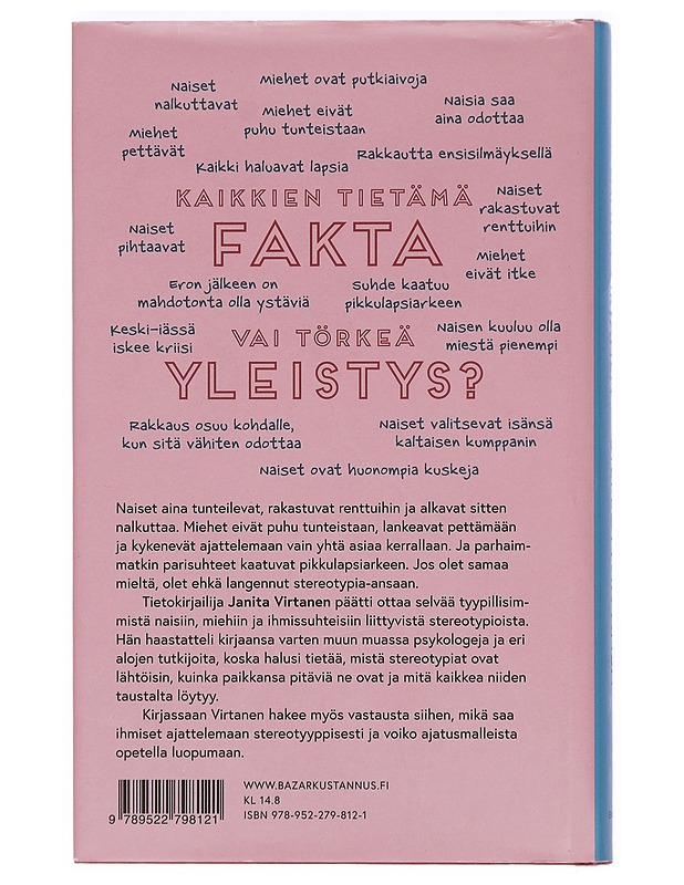 Stereotypia-ansa - Janita Virtanen - Tietokirjat ja oppaat - 10105383715 - 1