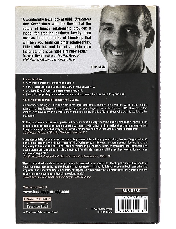 Customers that count - Tony Cram - Tietokirjat ja oppaat - 10105383726 - 1
