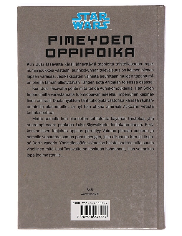 Tähtien sota / Pimeyden oppipoika - Anderson, Kevin J. - Fantasia- ja scifi - 10105383766 - 1
