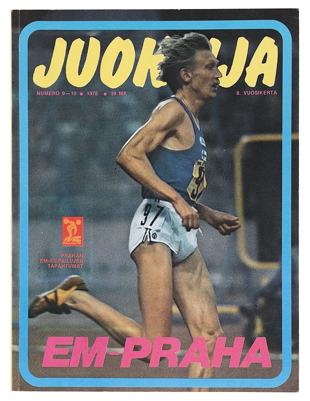 Juoksija -lehden erikoisjulkaisu: Yleisurheilun EM -kilpailut Praha 1978 - Historiakirjat - 10105383800 - 0
