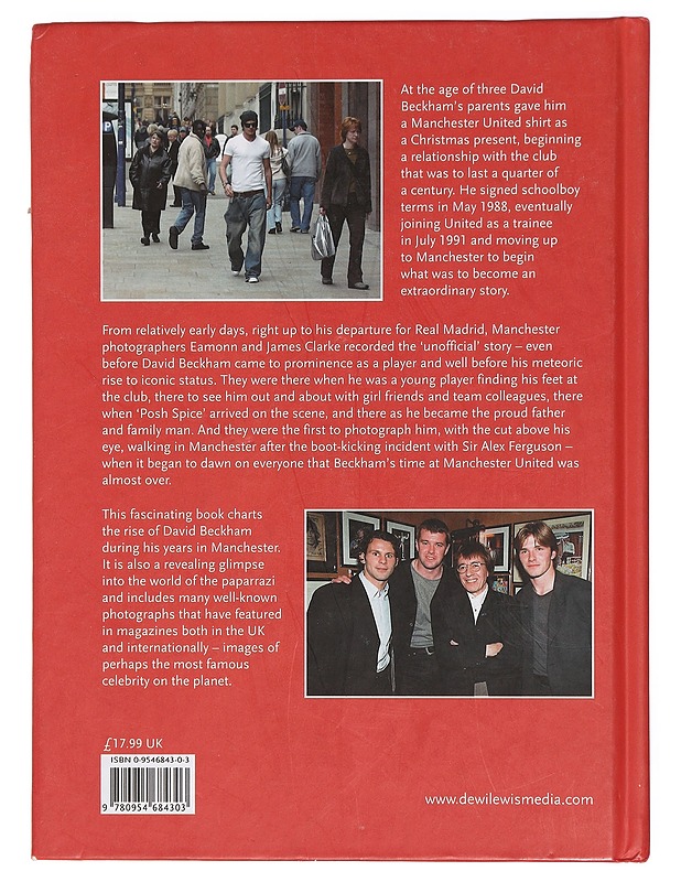 David Beckham : Made in Manchester - Eamonn Clarke & James Clarke - Elämäkerrat ja muistelmat - 10105383828 - 1