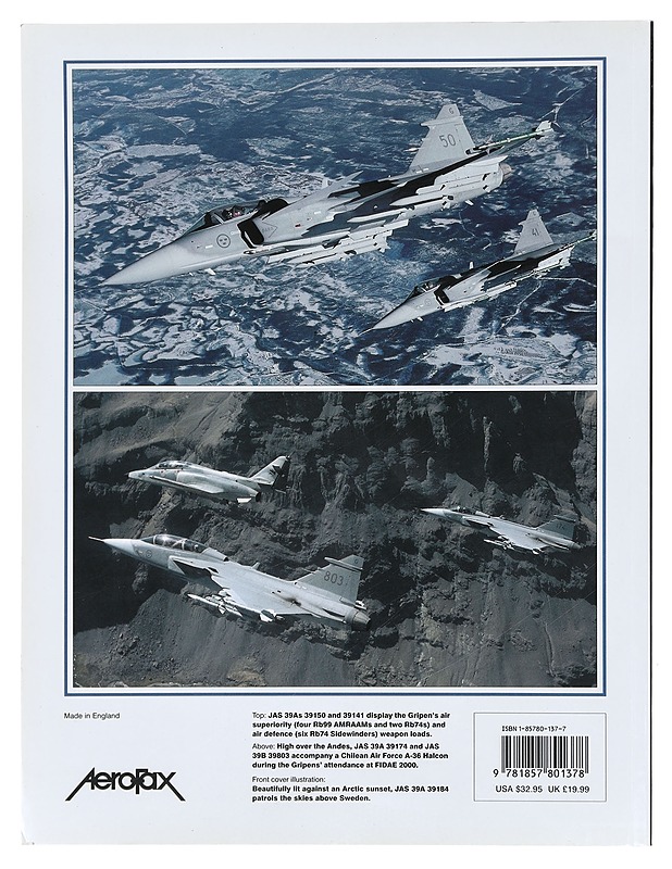 Saab Gripen : Sweden's 21st Century Multi-role Aircraft - Gerard Keijsper - Historiakirjat - 10105383867 - 1