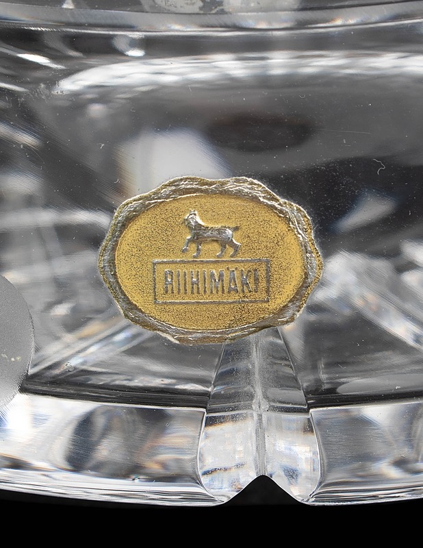 RIIHIMÄEN LASI kristallimalja - Designsuosikit - 10105383906 - 2