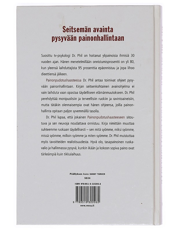 Painonpudotushaaste : 7-kohtainen avainohjelma pysyvään painonhallintaan - McGraw, Phillip C. - Tietokirjat ja oppaat - 10105383945 - 1