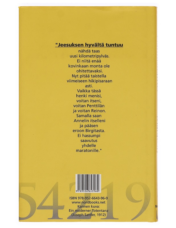 Maraton, eli 1053 askelta per km : romaani - Kari Hanhisuanto - Romaanit ja novellit - 10105383949 - 1