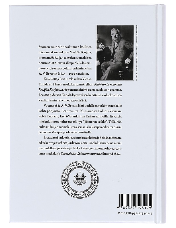 Suomalaiset Jäämeren rannalla : matkamuistelmia - Ervasti, A. W. - Historiakirjat - 10105384064 - 1