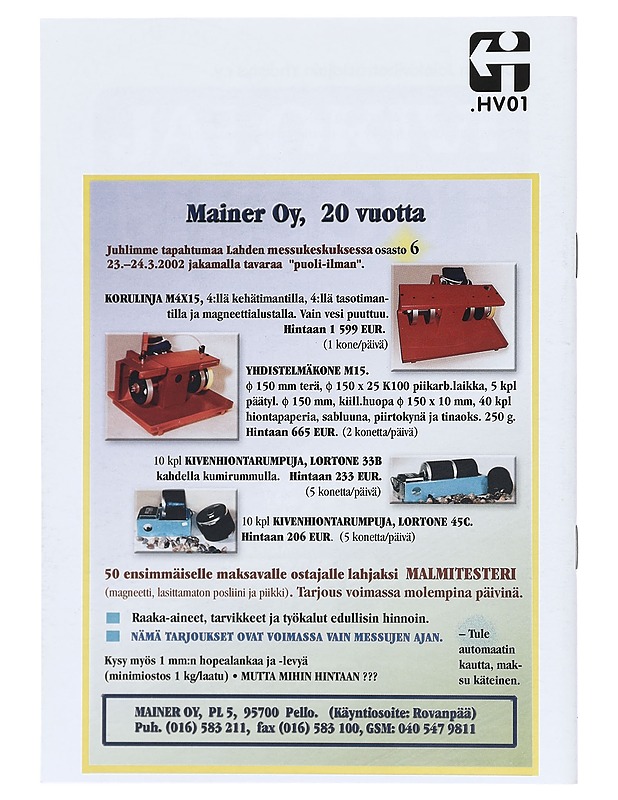 Kivi n:o 1 2002 - Jukka Voijola - Lehdet - 10105384086 - 1