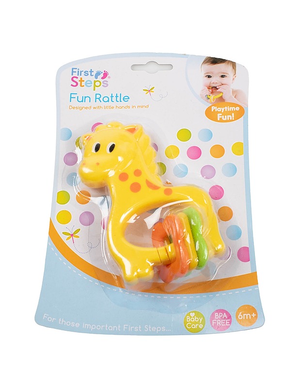 FIRST STEPS Fun Rattle vauvan lelu - Lasten lelut - 10105384129 - 0